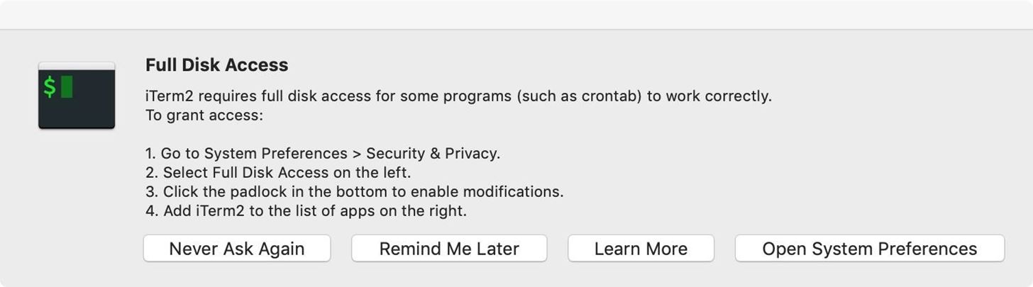 install iterm2 mac